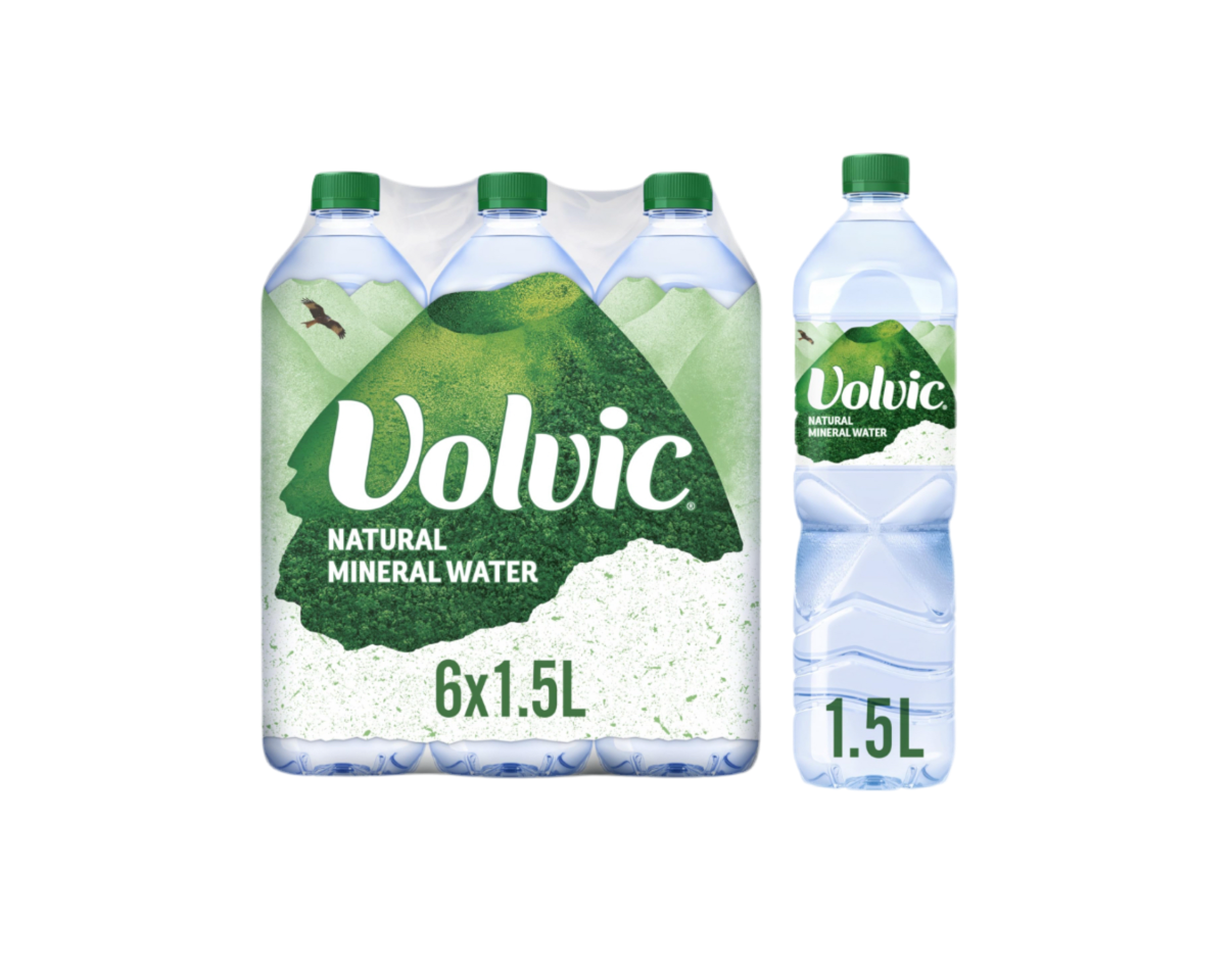 Eau minérale naturelle Volvic 6x1,5L