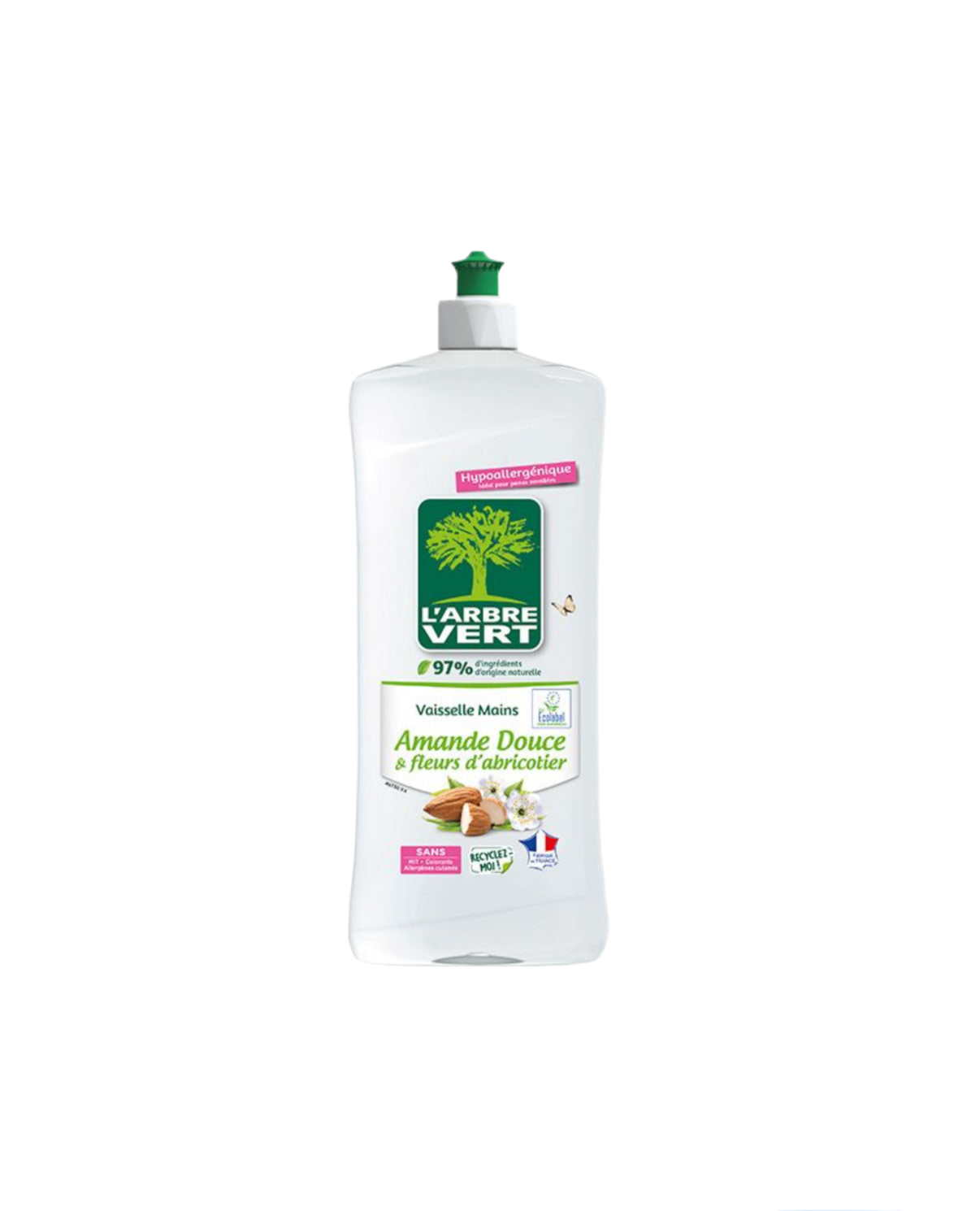 Vaisselle main L'Arbre Vert Amande Douce 750ml