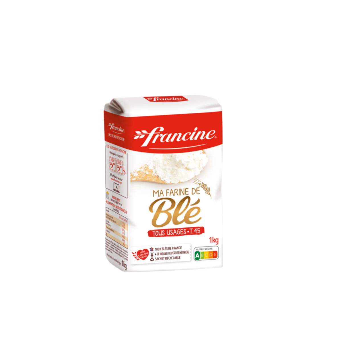 Farine de blé 1kg Francine
