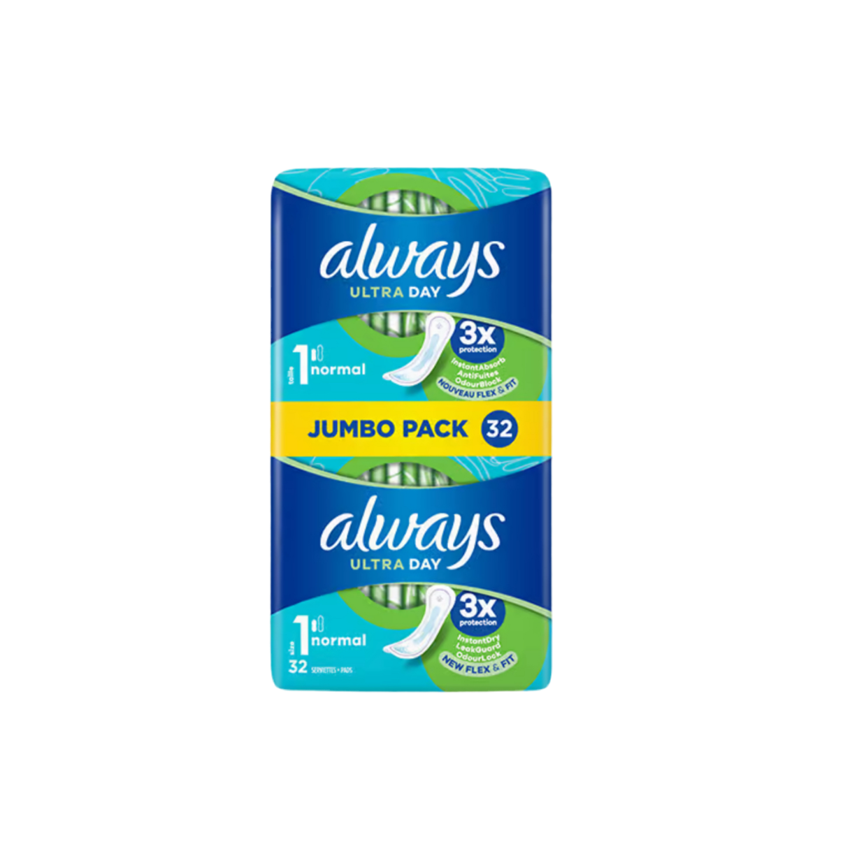 Serviettes hygiéniques Always Ultra Normal Taille 1 x32