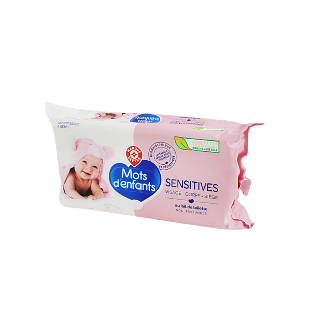 Lingettes Bébés Mots D’enfants Sensitive x63