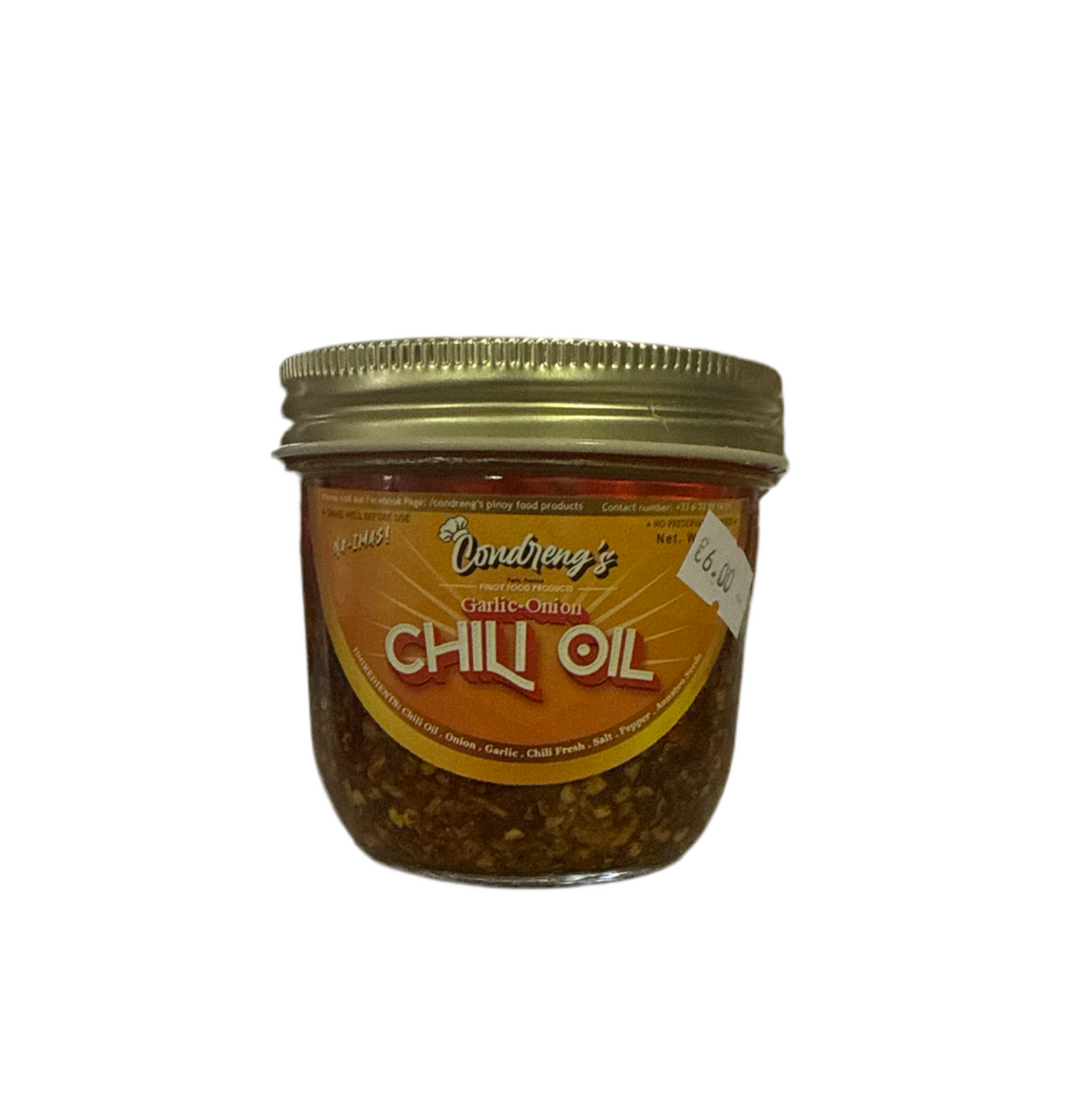 Chili Oil 200g - Condreng