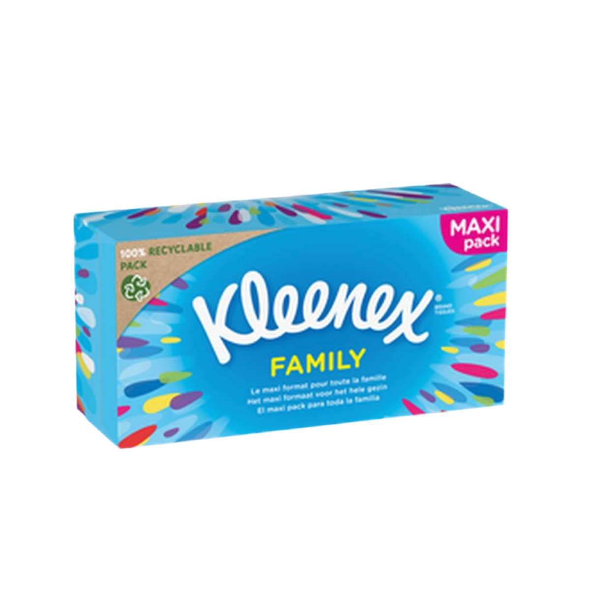 Mouchoirs Kleenex boite original Family x128