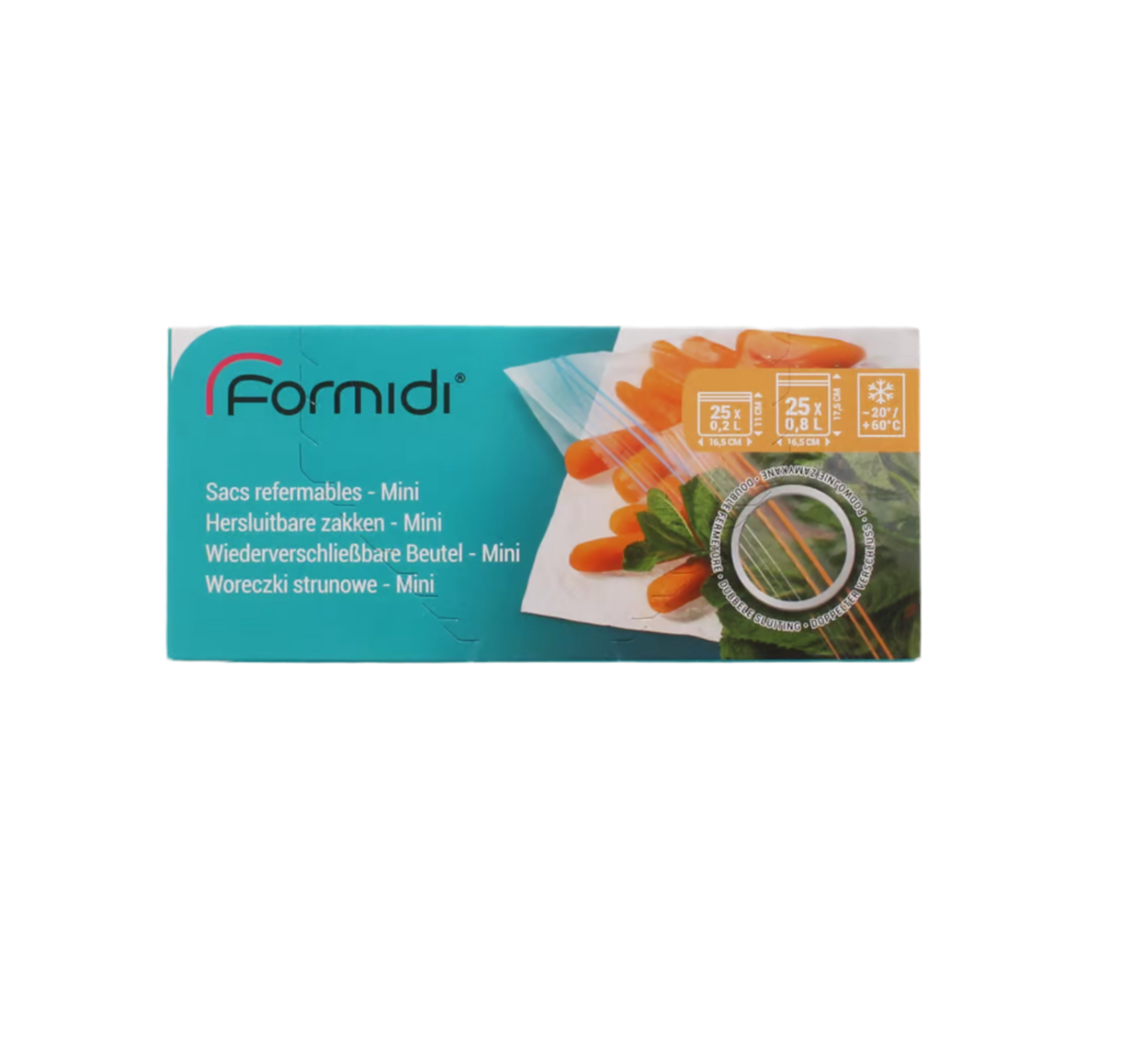 Sachets refermables 50pcs