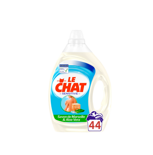 Lessive liquide Le Chat Savon de Marseille 1.89L x42