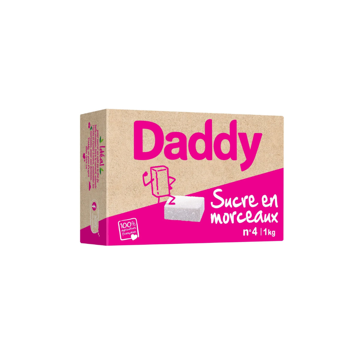 Sucre Daddy n°4 Morceaux 1kg
