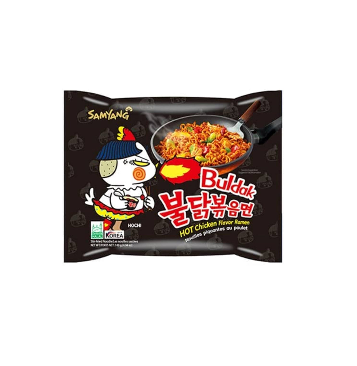 Ramen Buldak hot chicken spicy 140g