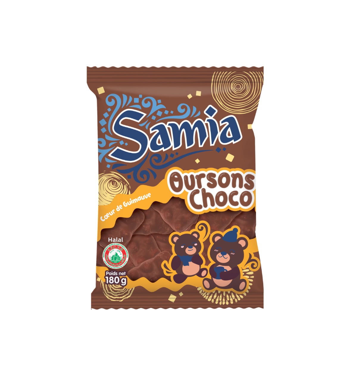 Oursons Chocolat Halal 180g