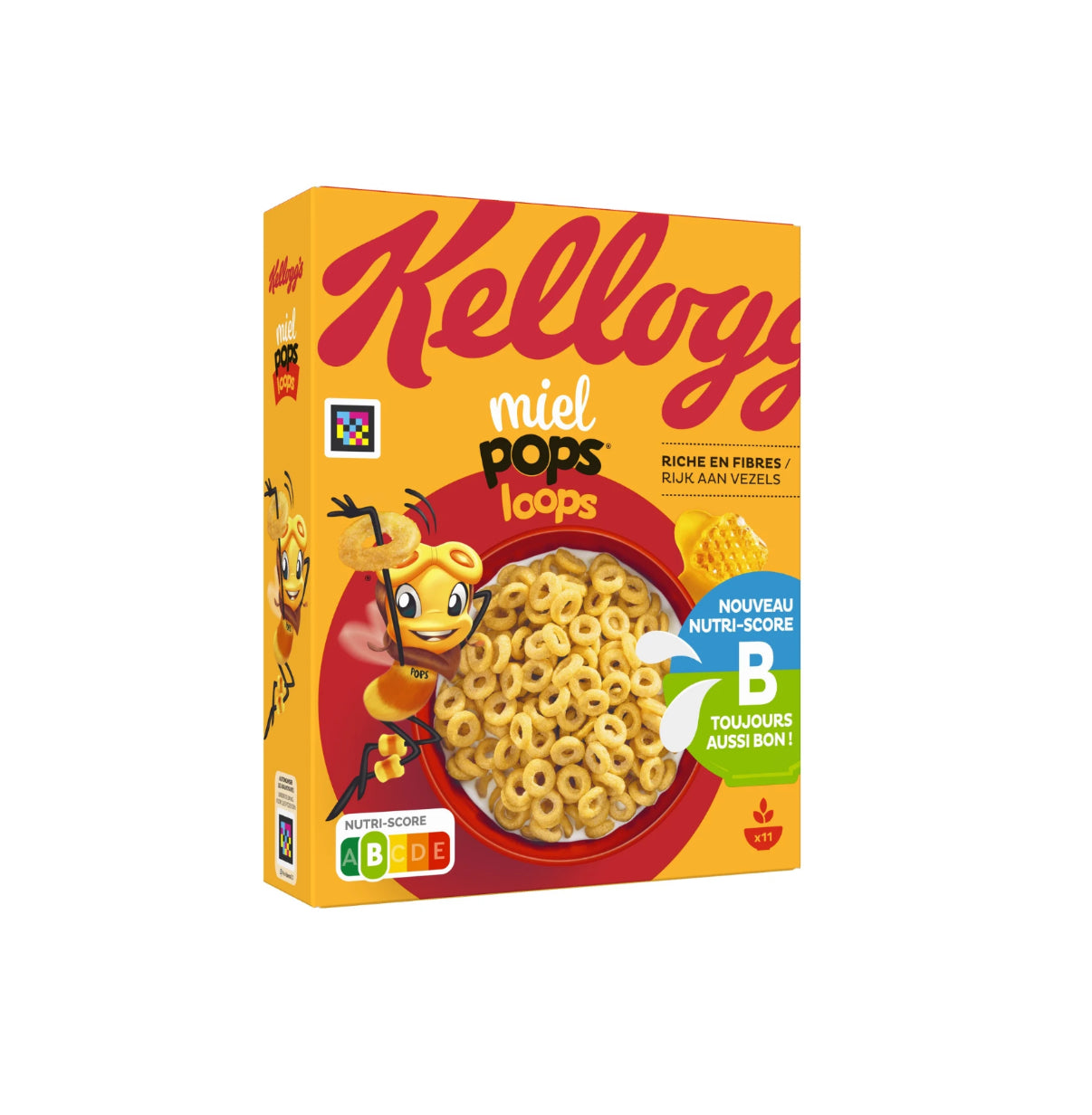 Céréales Miel Pops Loops Kellogg's 330g