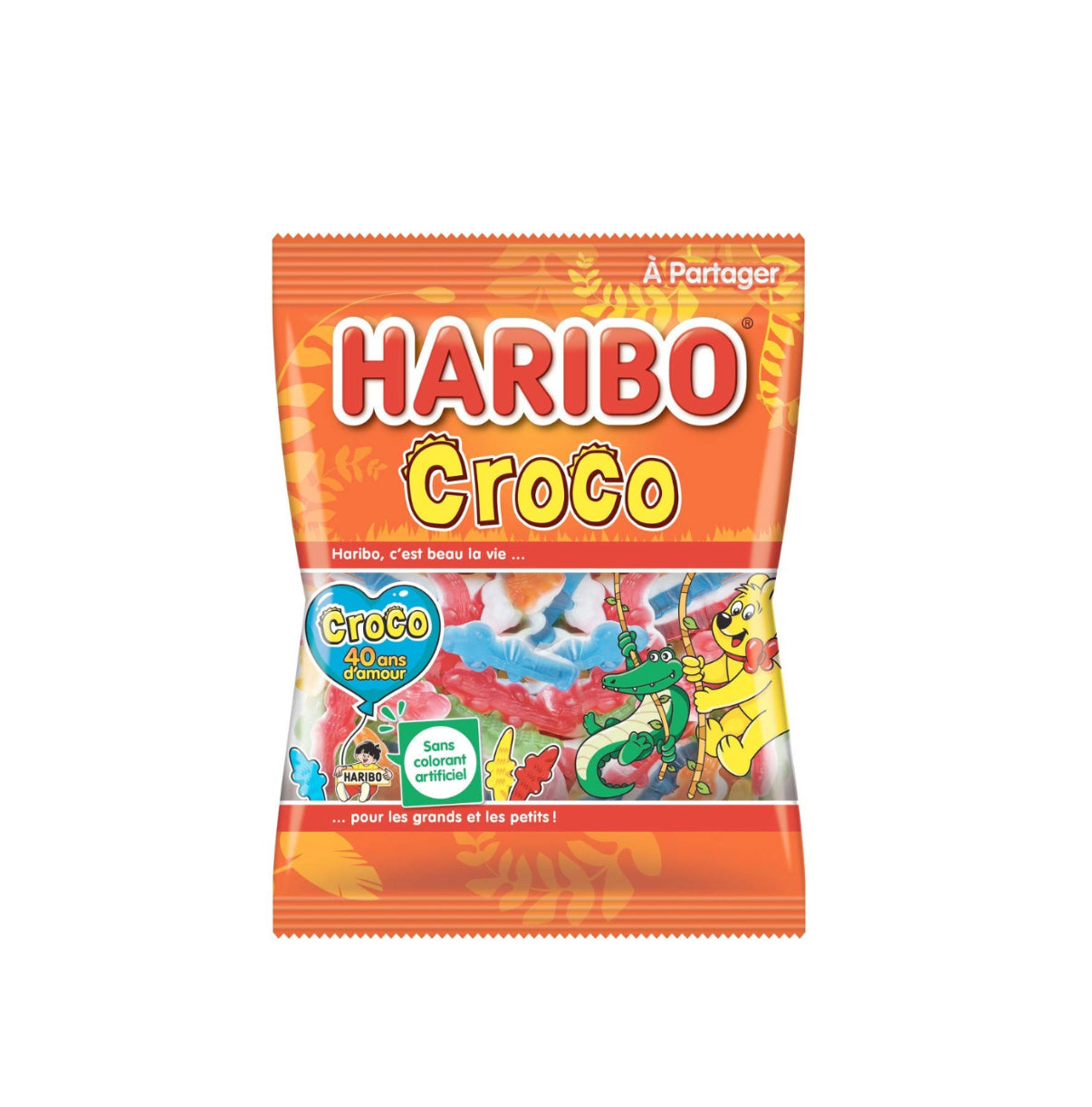 Croco Haribo
Sachet bonbons 280g