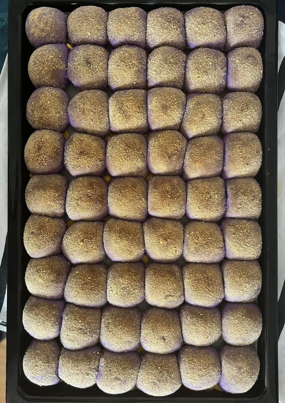 Ube pandesal 9pcs