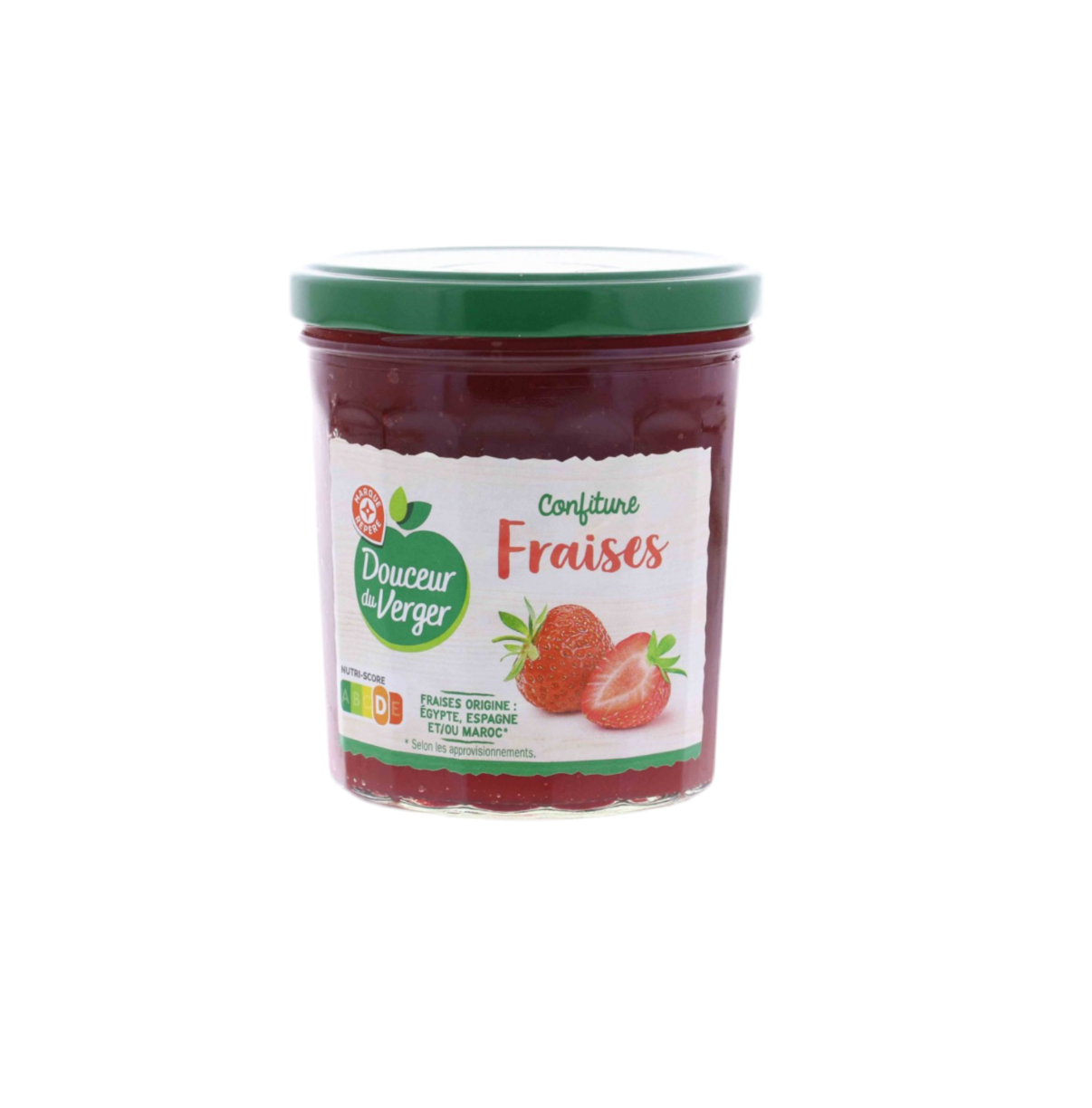 Confiture de fraises Douceur du Verger 370g