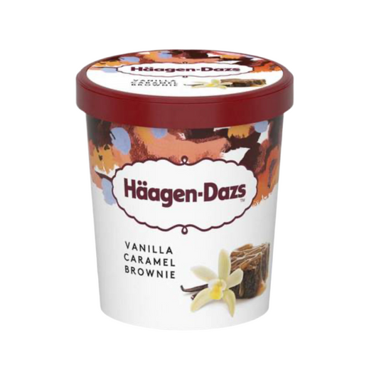 Crème glacée Häagen-Dazs Vanille caramel brownie 386g