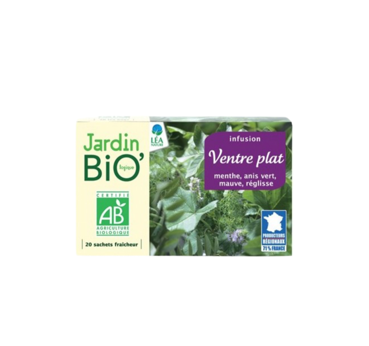 Infusion Jardin Bio ventre plat x20 - 30g