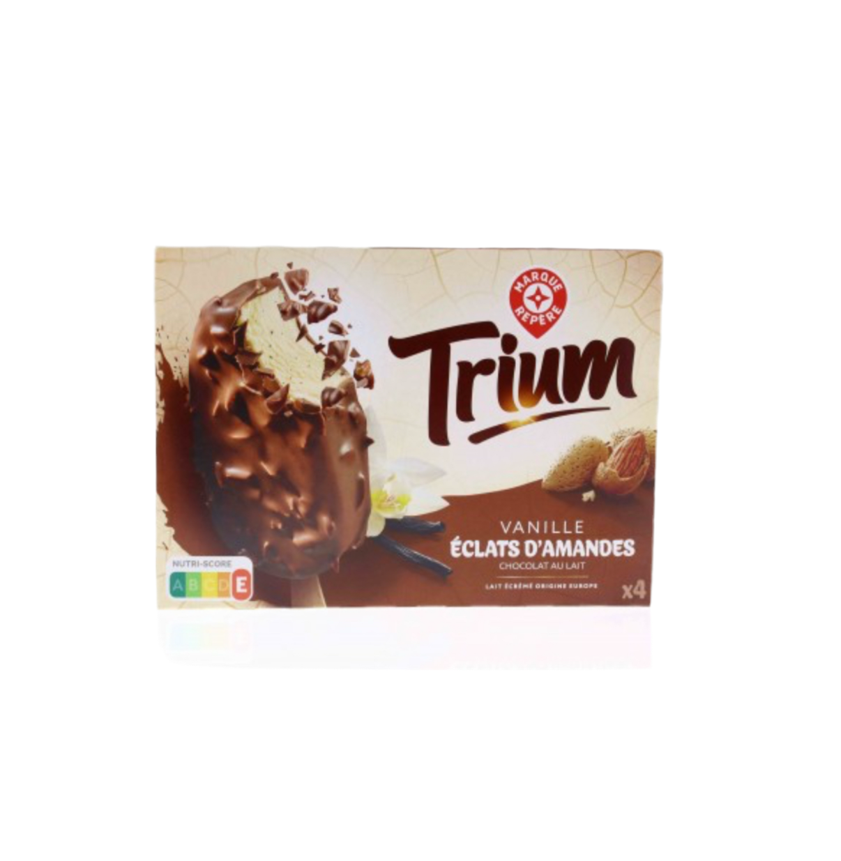Glâces Bâtonnets Trium chocolat 314g x 4