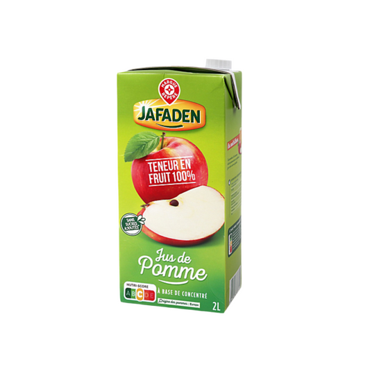 Jus de pomme Jafaden A base de concentré 2L