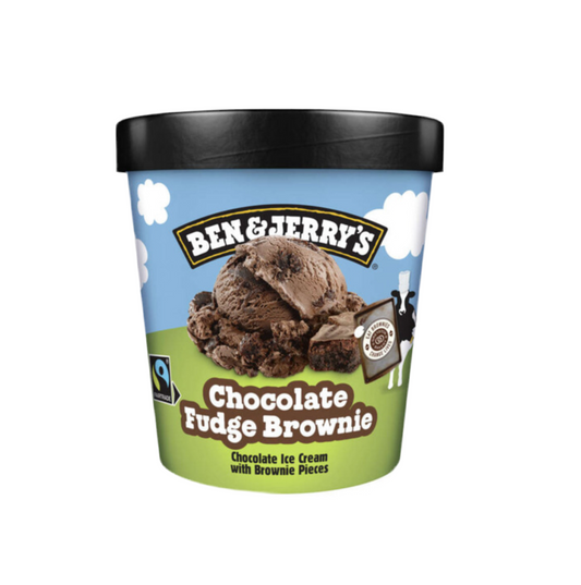 Crème glacée Ben & Jerry's Choco Fudge Brownie 408g