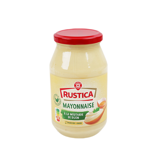 Mayonnaise Rustica A la moutarde de Dijon 470g