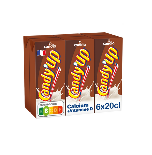 Boisson lactée Candy'UP Chocolat 6x20cl