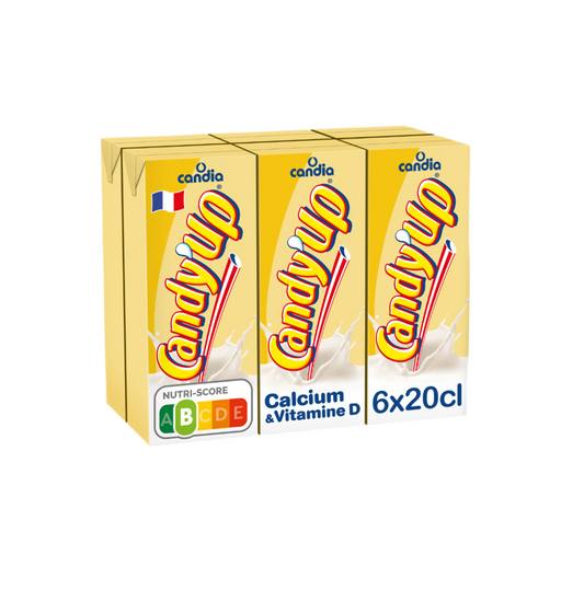 Boisson lactée Candy'UP Vanille 6x20cl