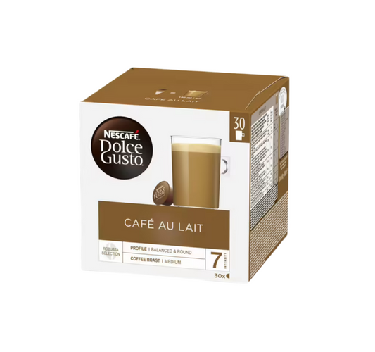 Capsules Nescafé Dolce Gusto Café au Lait x16