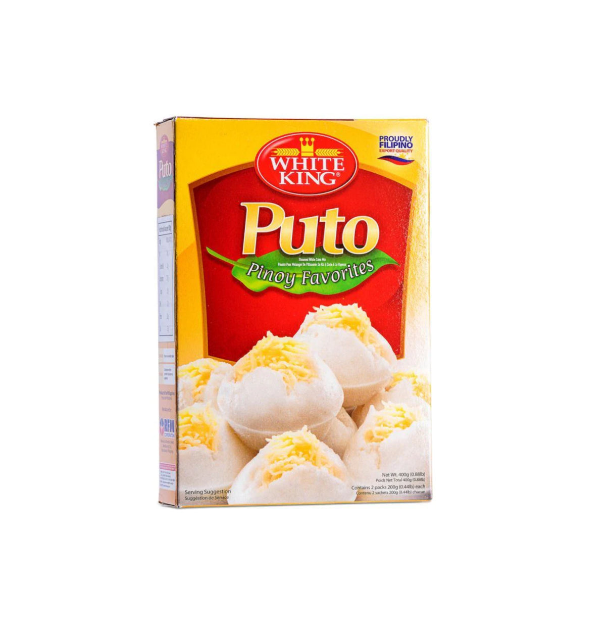 Puto Steam Mix White King 2x200g