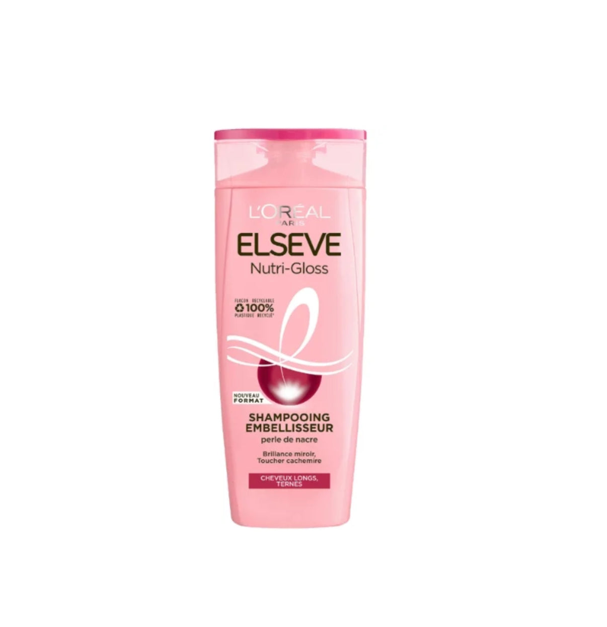 Shampoing Embellisseur Elsève Nutri-Gloss Cheveu Terne 300ml