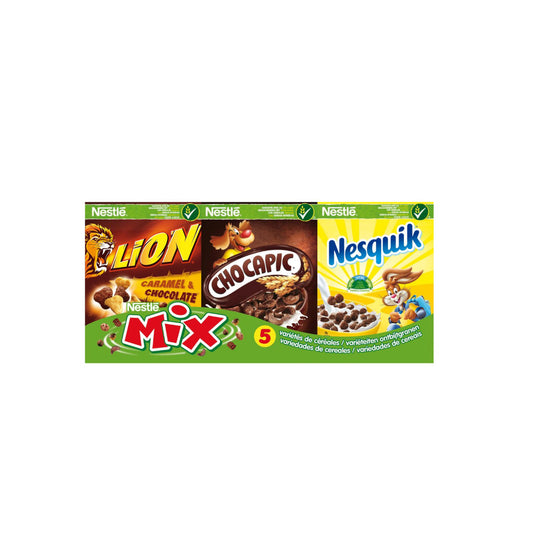 Céréales Nestlé Mix Chocapic, Lion, Nesquik x6