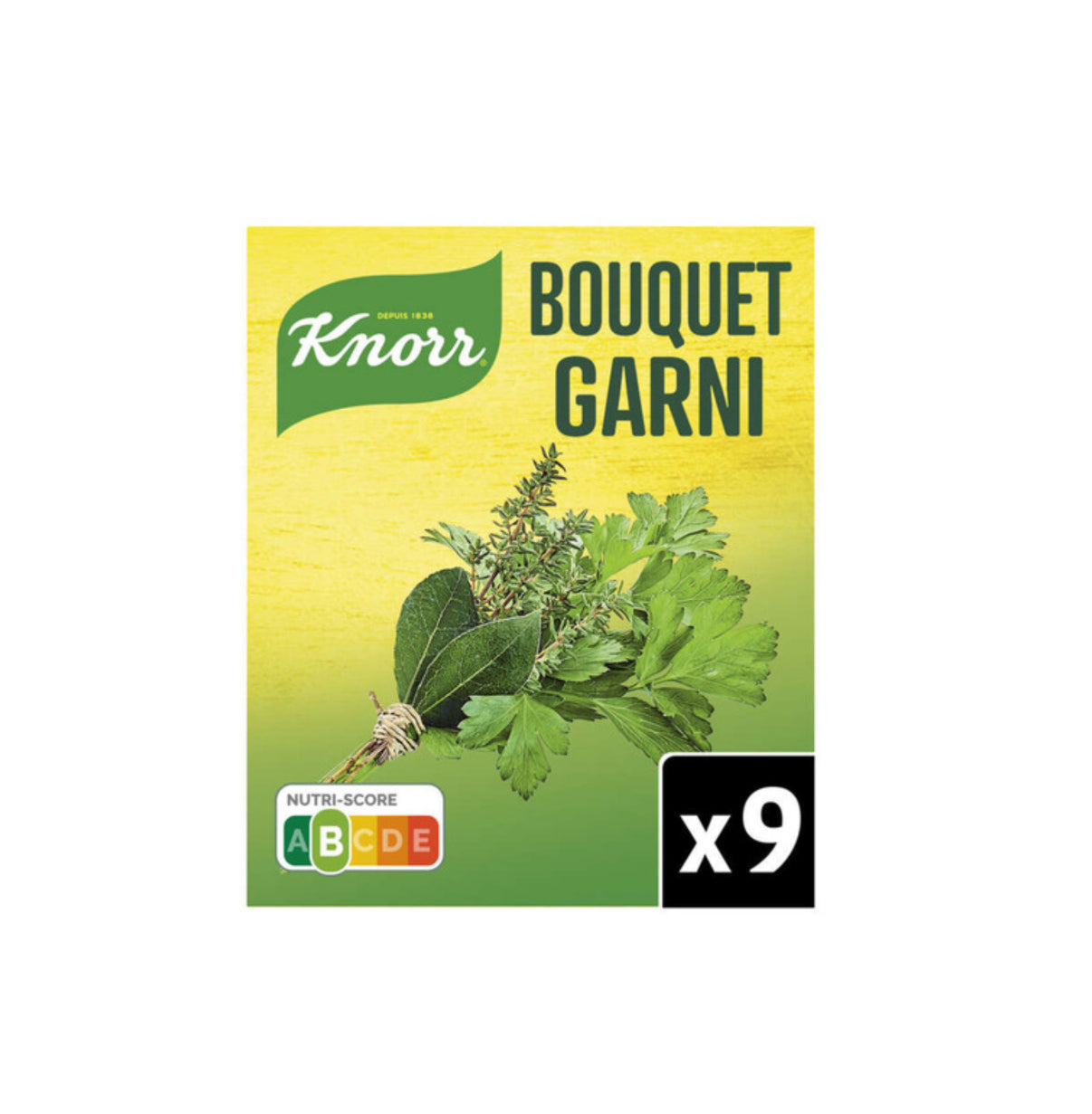 Bouillon Cubes bouquet garni Knorr thym persil laurier x9