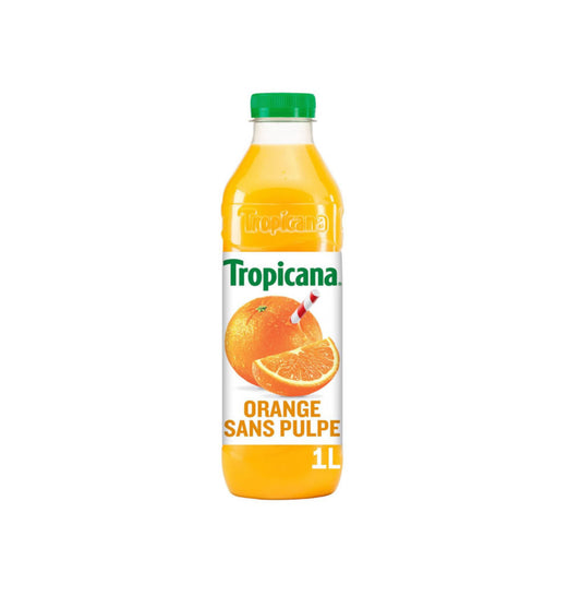 Pur jus Tropicana Orange Pure Premium Sans pulpe 1L