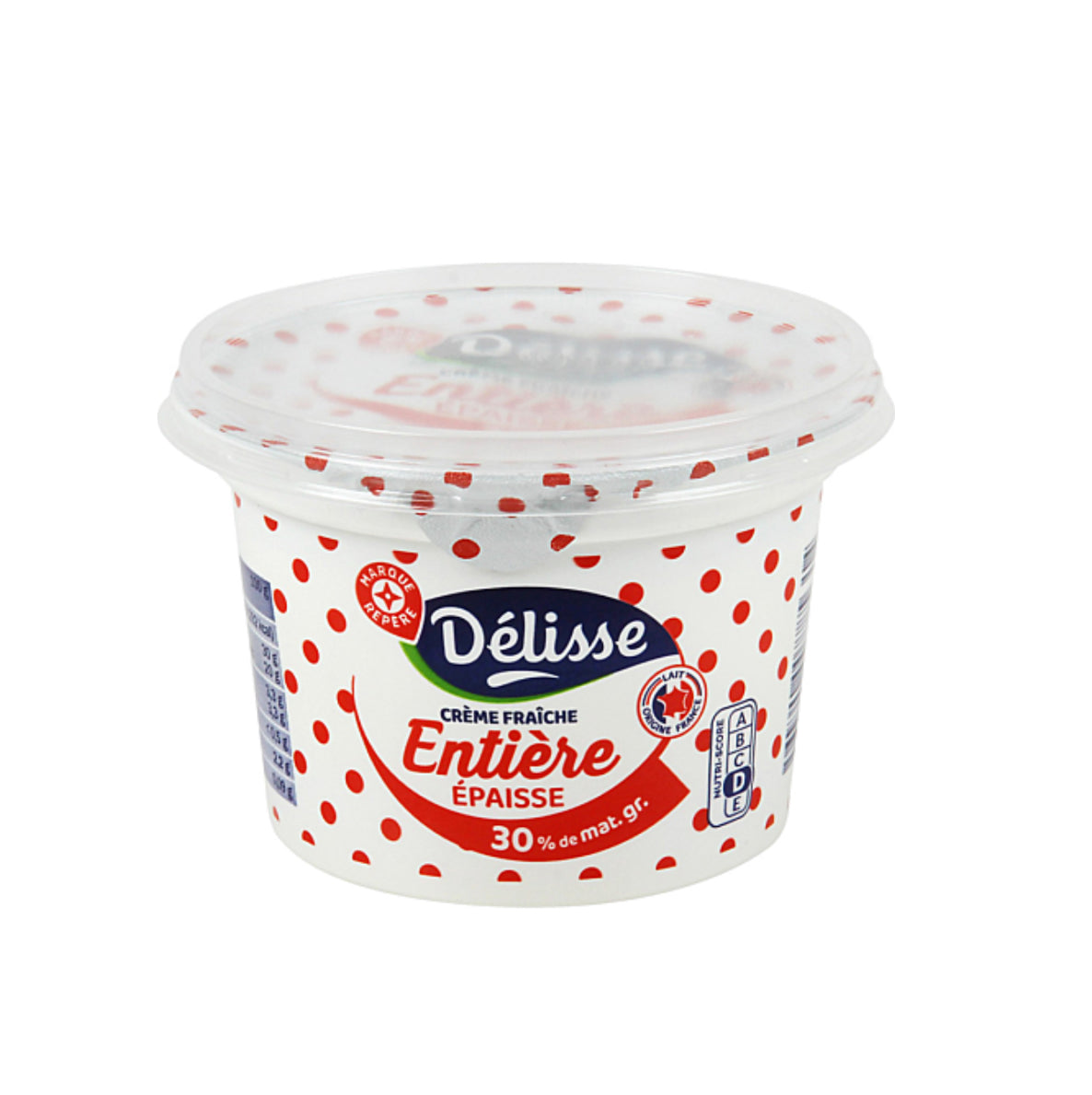 Crème fraîche entière délisse épaisse 20cl