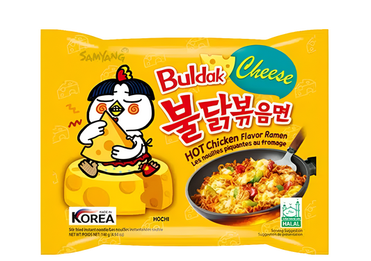 Buldak hot chicken cheese 140g